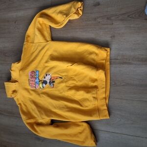 Yellow Naruto Graphic Hoodie